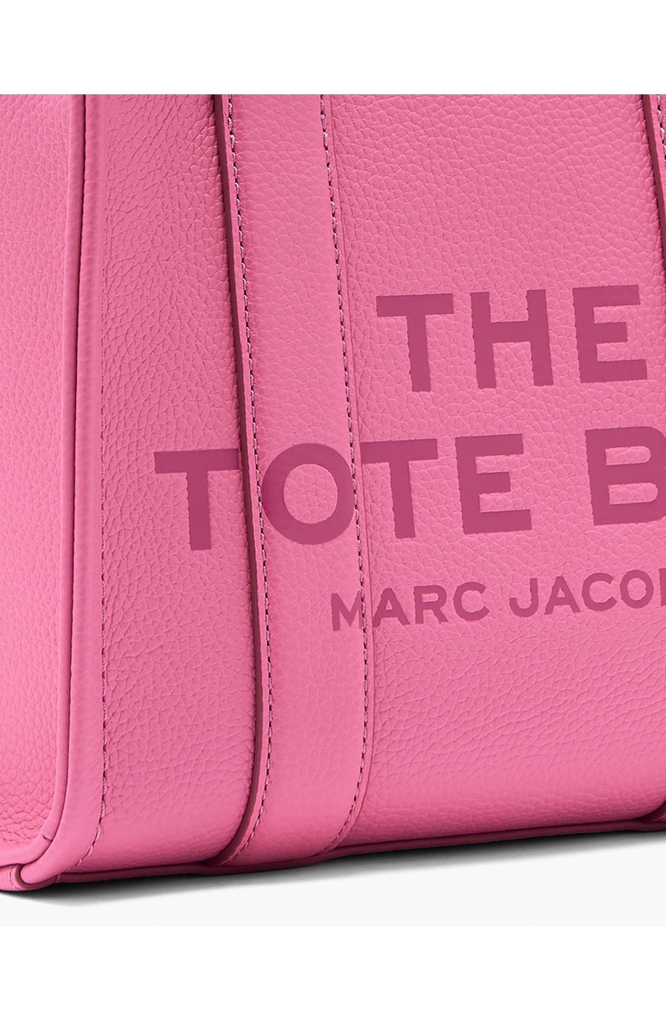 Marc Jacobs The Leather Small Tote Bag in Bow Pink at Nordstrom - 5