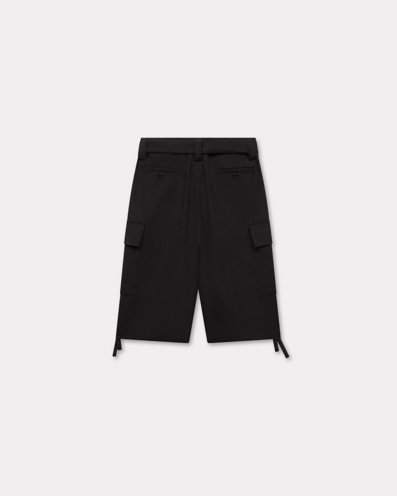 KENZO 'Boke Flower 2.0' cargo tailored shorts in virgin wool outlook