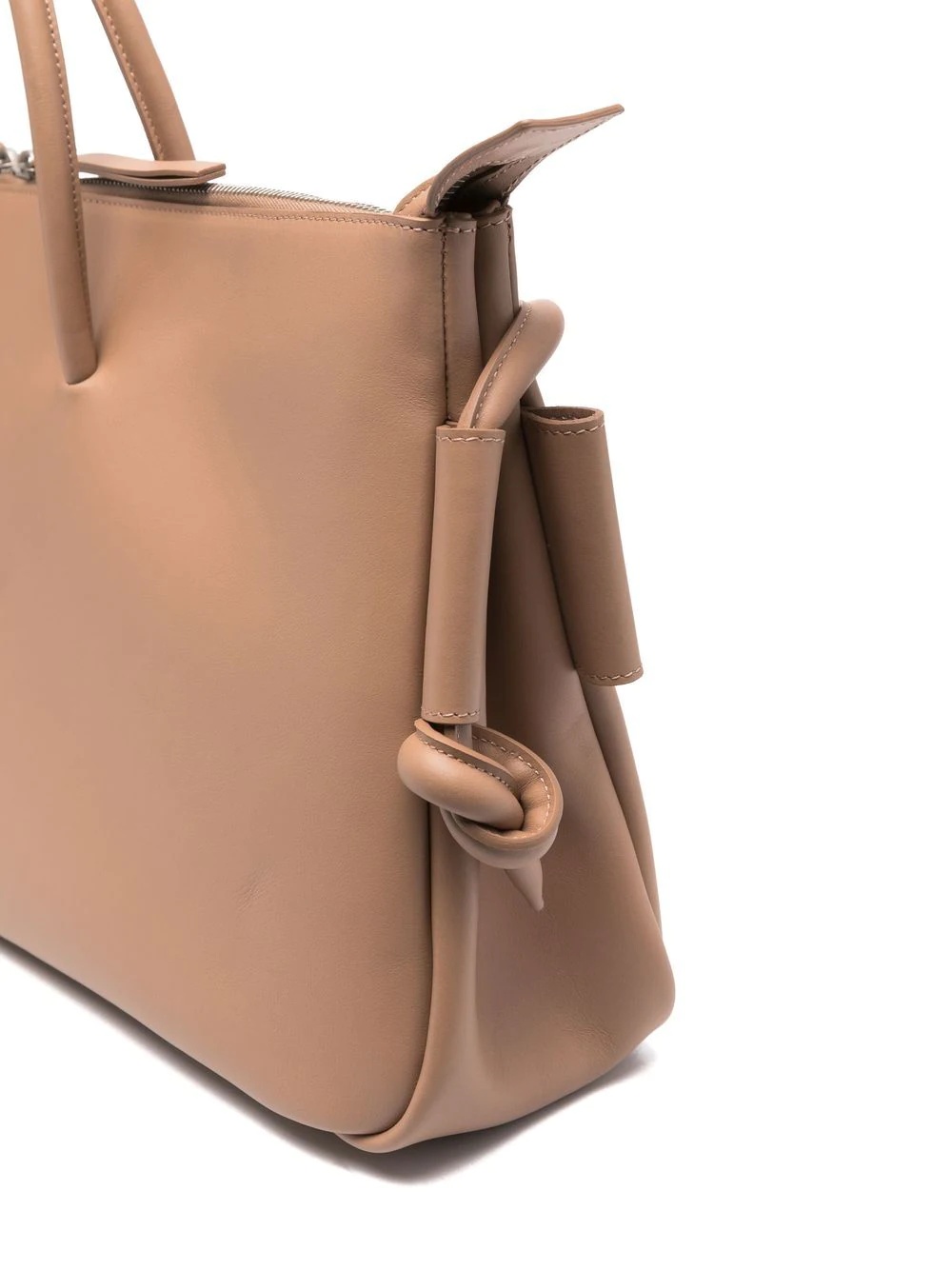 single-strap leather tote - 4