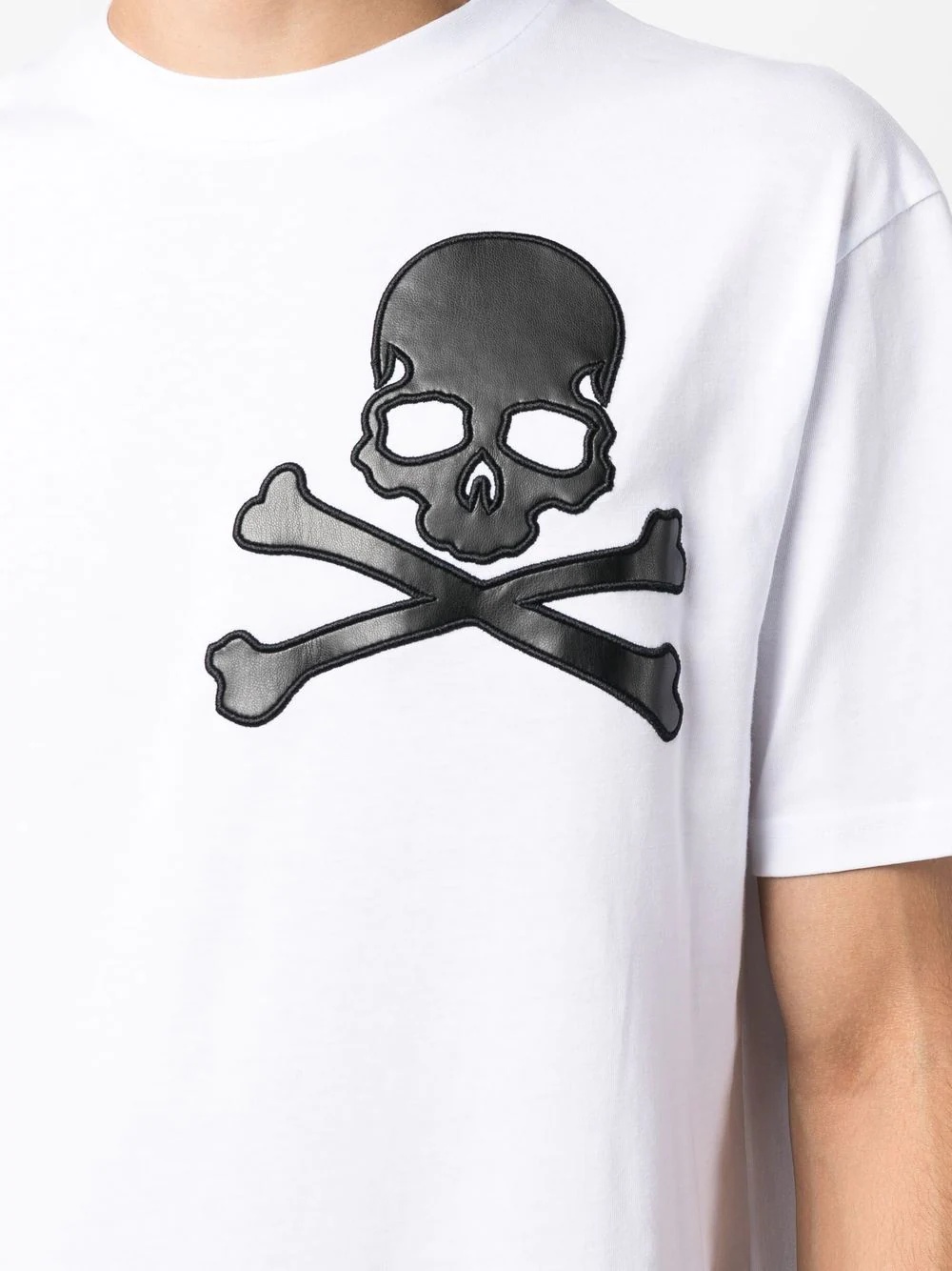 skull-motif cotton T-shirt - 5