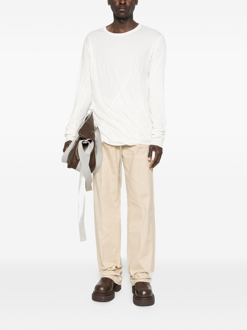 Rick Owens drawstring-fastening flap-pocket trousers outlook