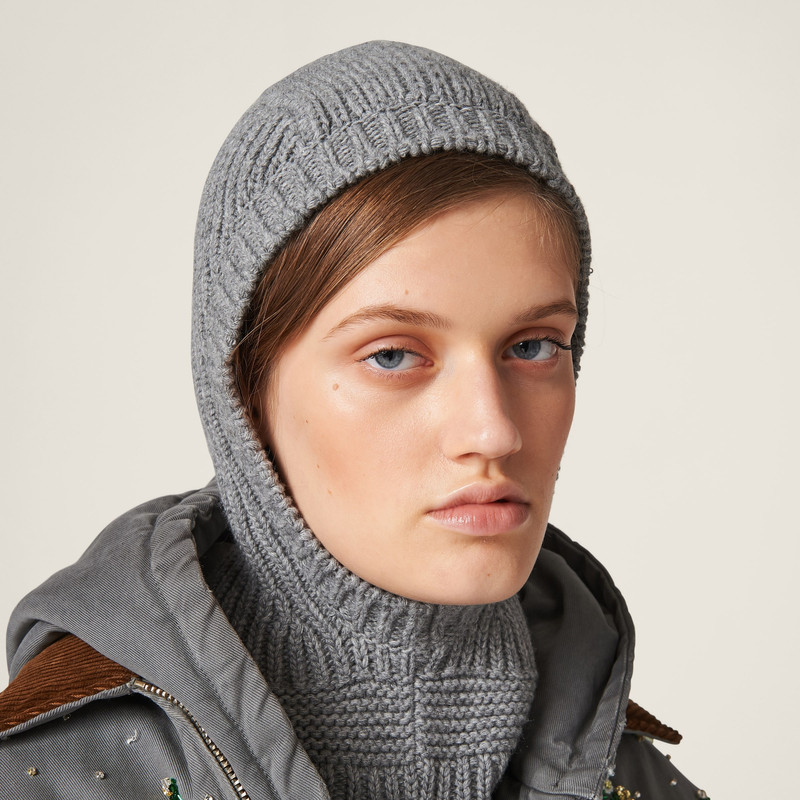 Cashmere balaclava 1