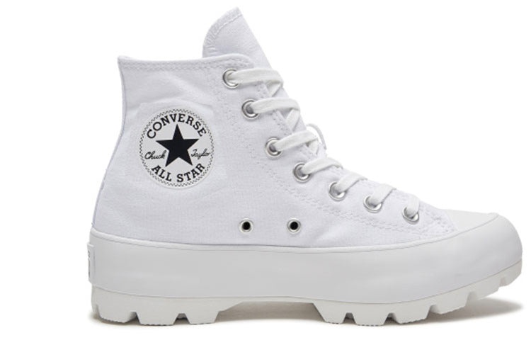 (WMNS) Converse Chuck Taylor All Star High Lugged 'White' 565902C - 2