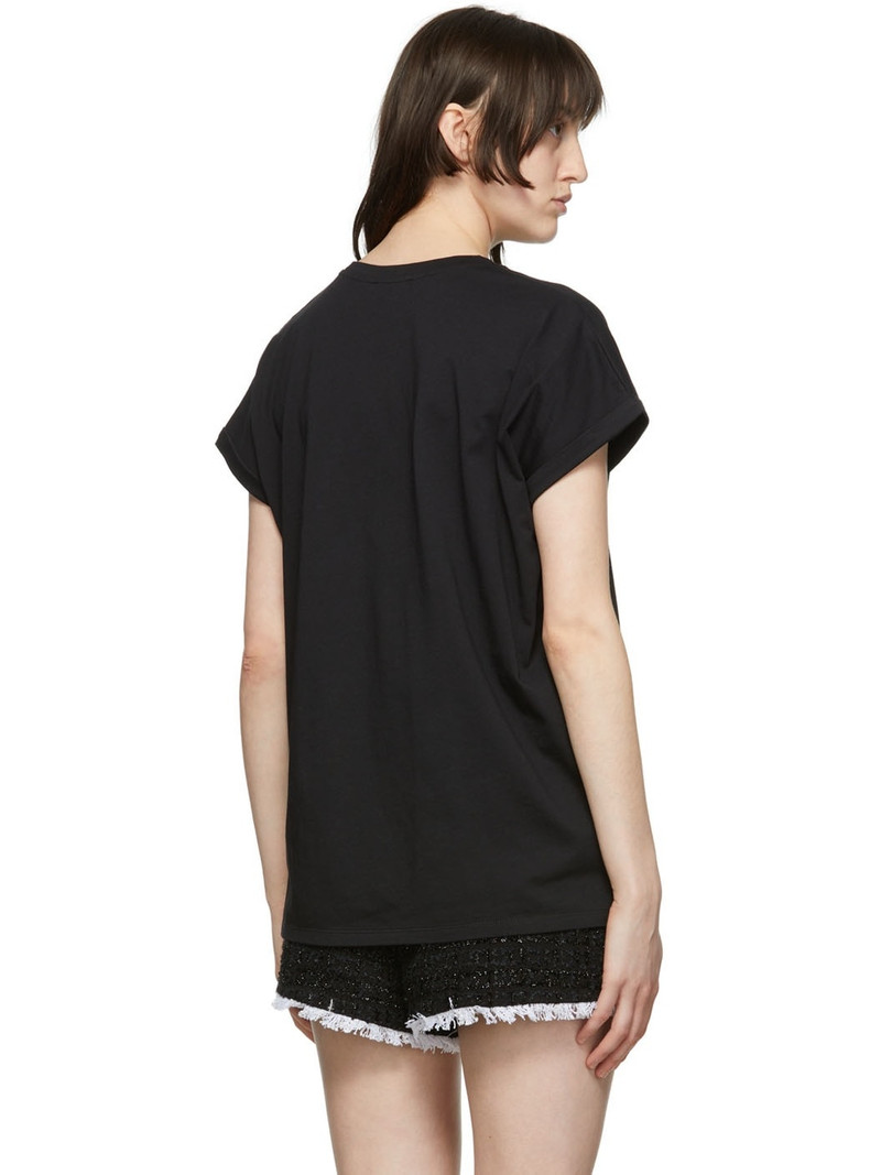 Black Cotton T-Shirt 3