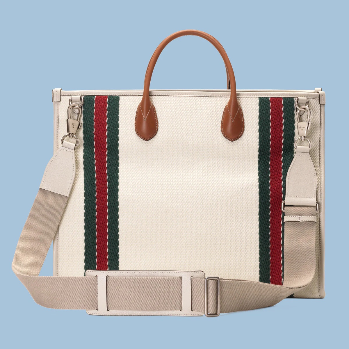 Medium tote bag with Interlocking G - 4