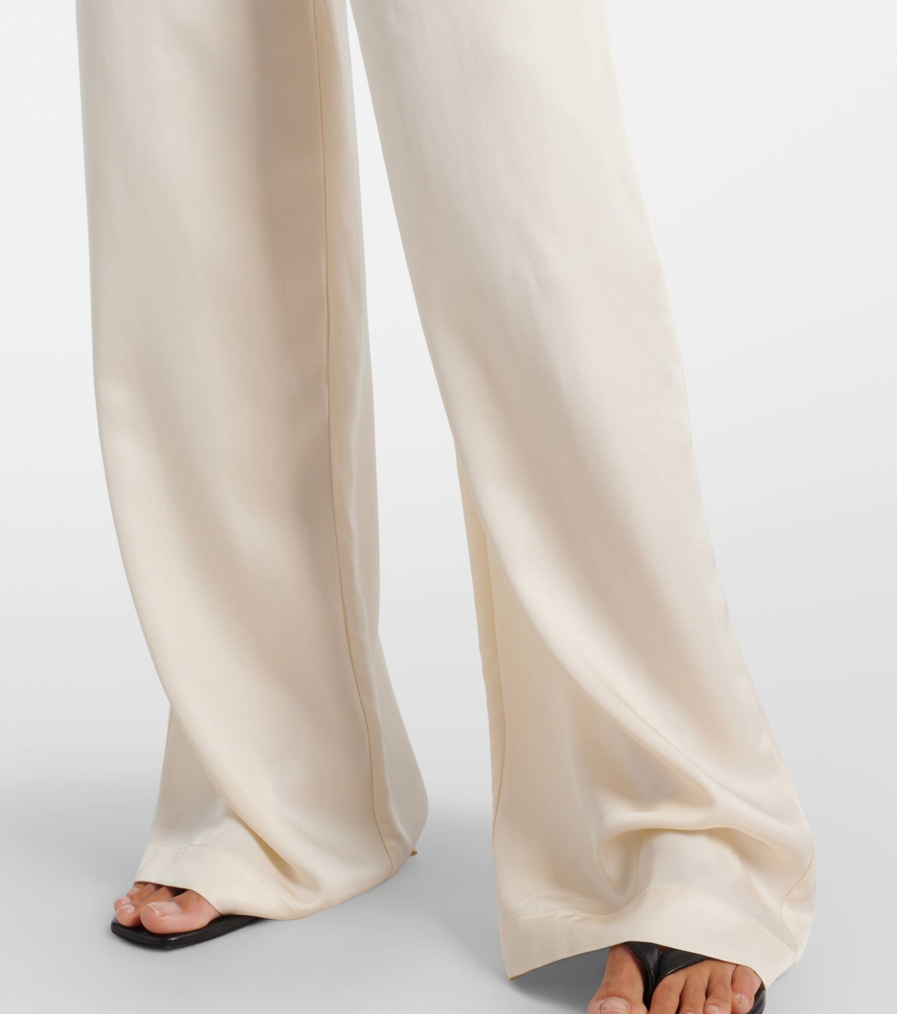 High-rise wide-leg pants - 5