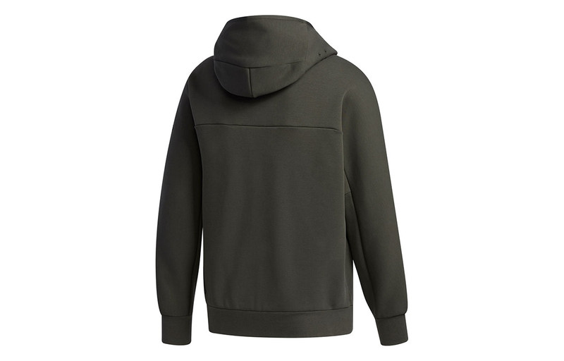 adidas adidas O1 HTT Music Logo Casual Sports Hooded Jacket Brown FM9387 outlook