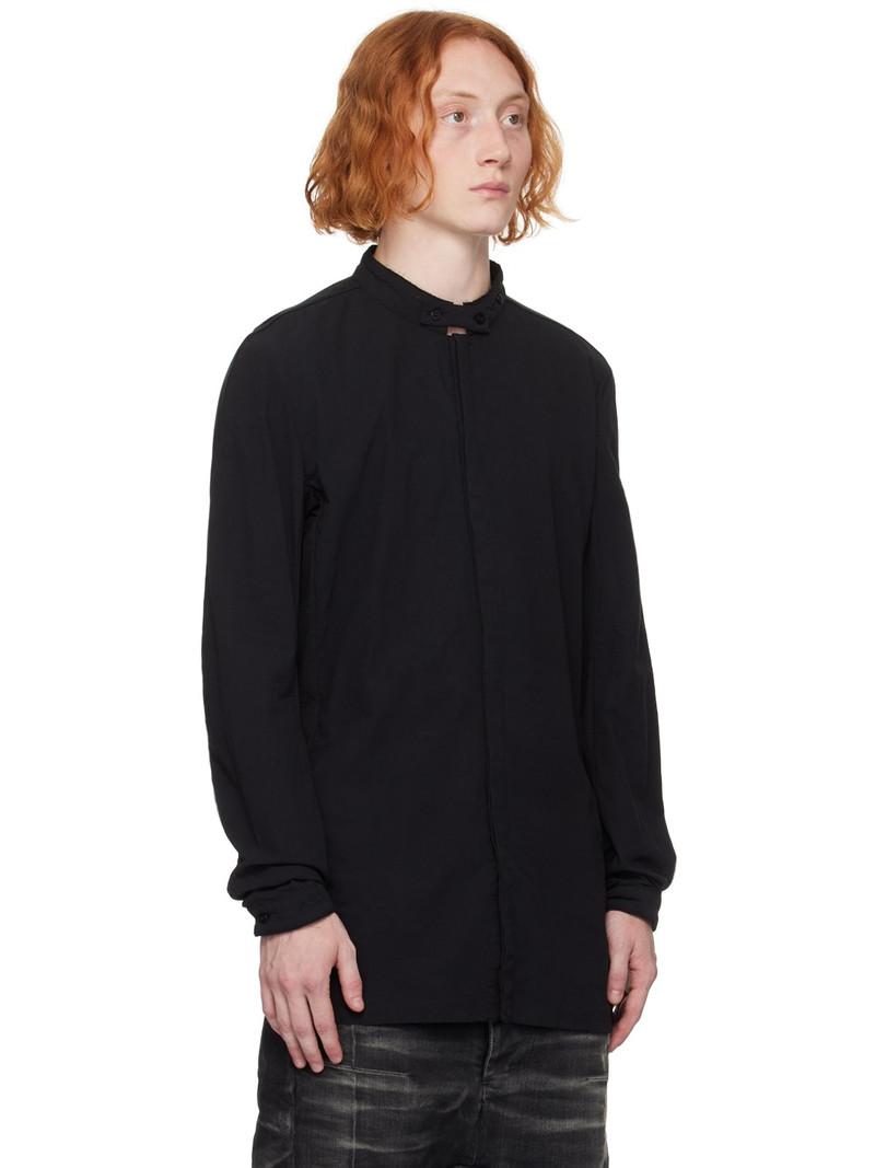 Black Object-Dyed Shirt 2