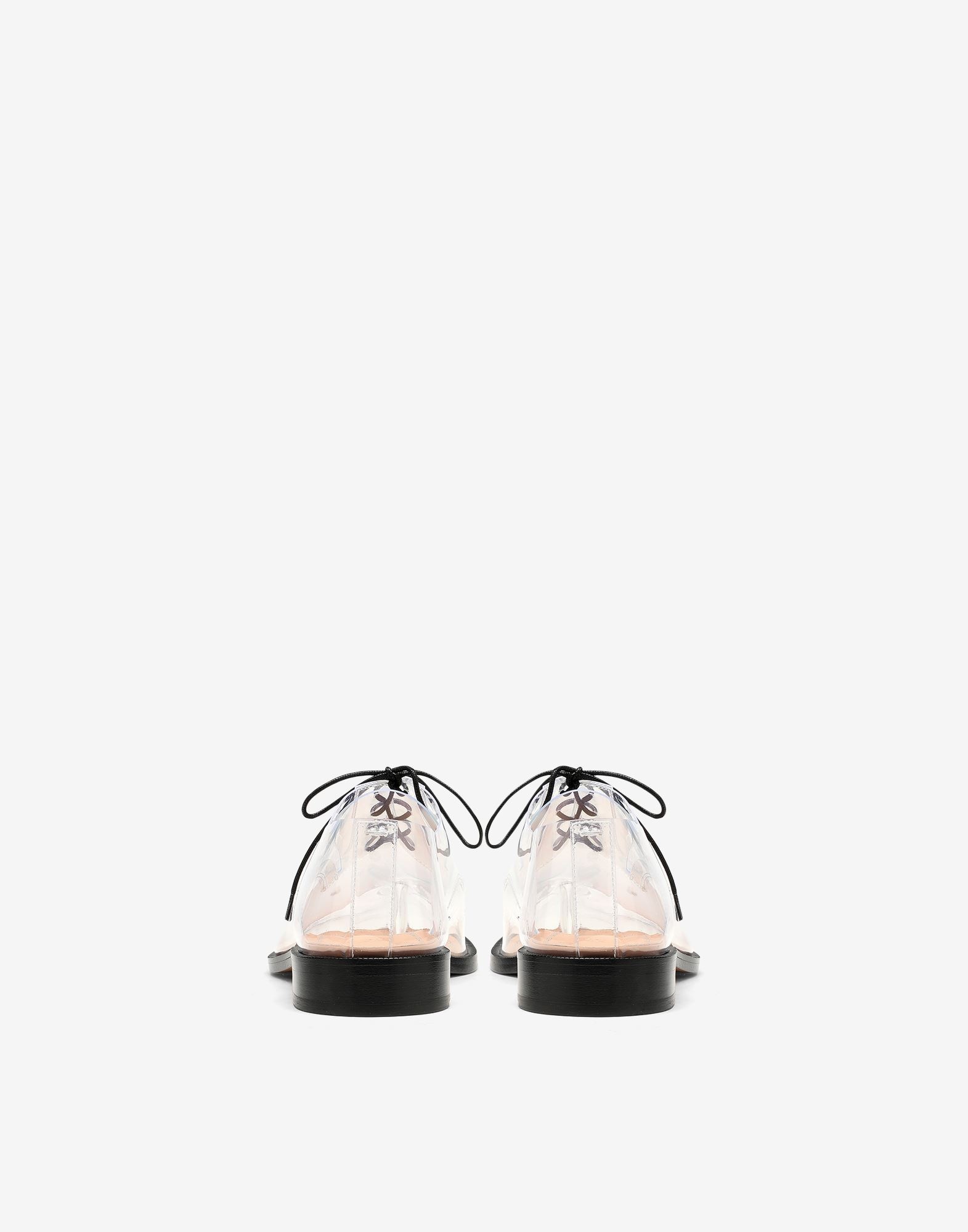 Tabi transparent lace-up shoes - 3