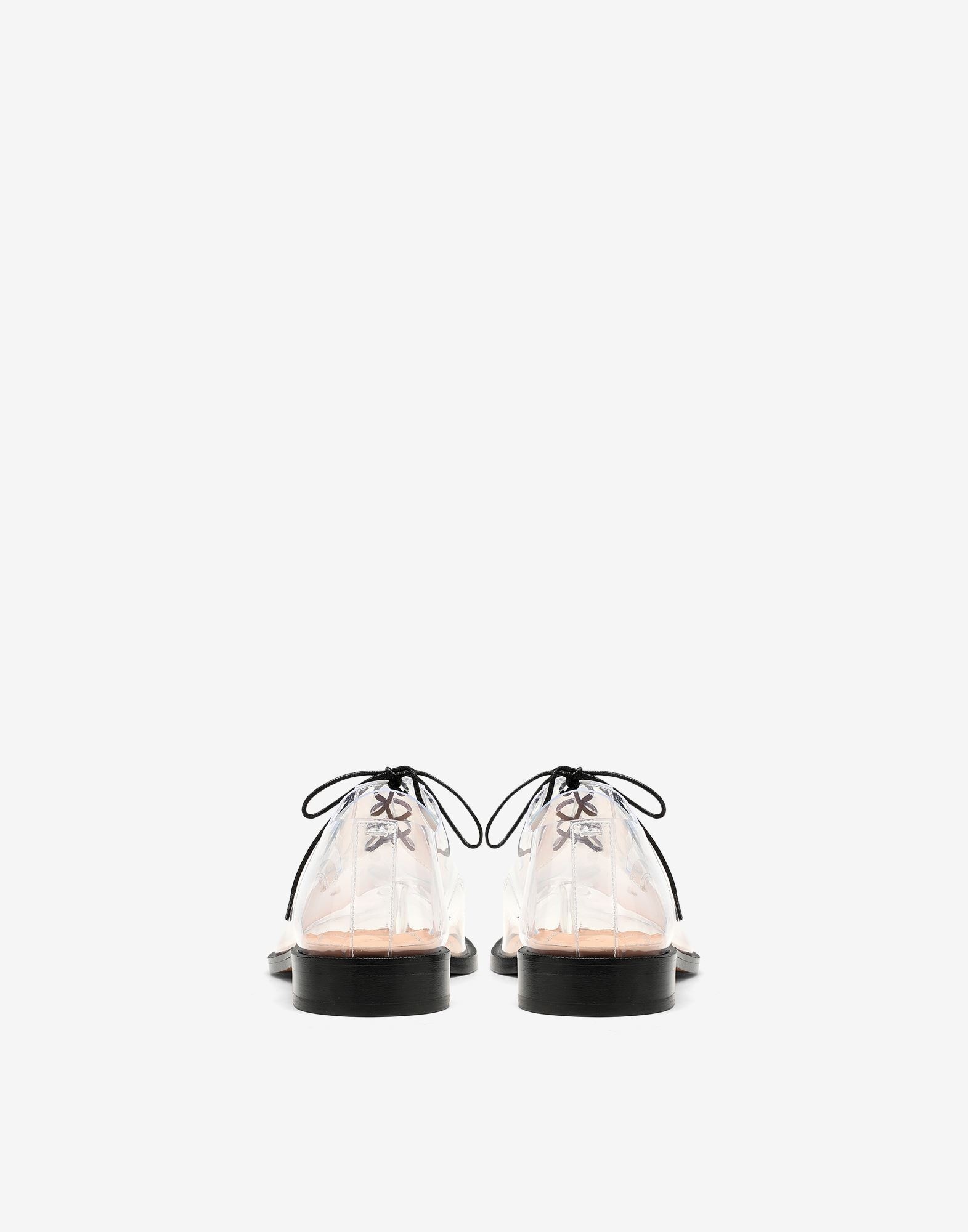 Tabi transparent lace-up shoes - 3