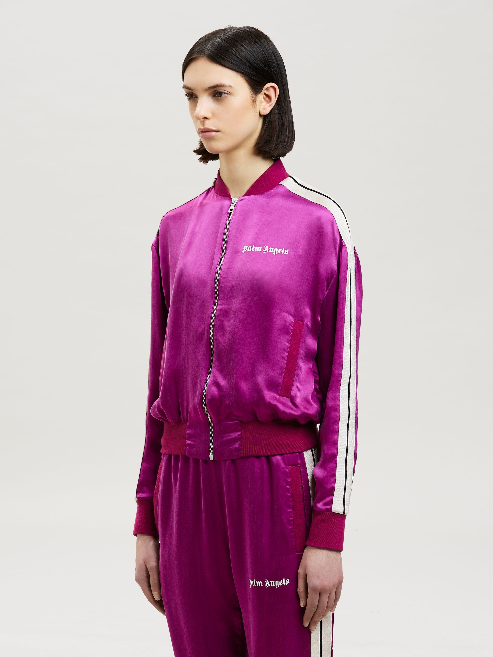 LUXURY TRACK BOMBER JACKET - 4