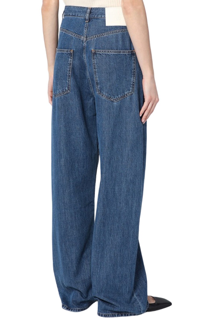 WIDE-LEG DENIM JEANS - 5