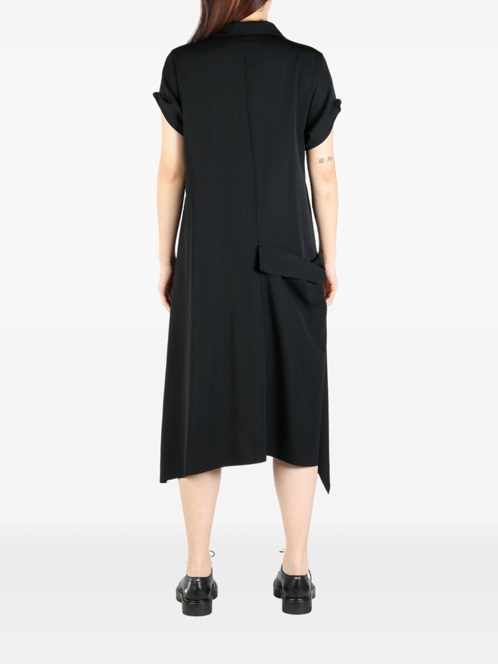 wool midi dress - 4