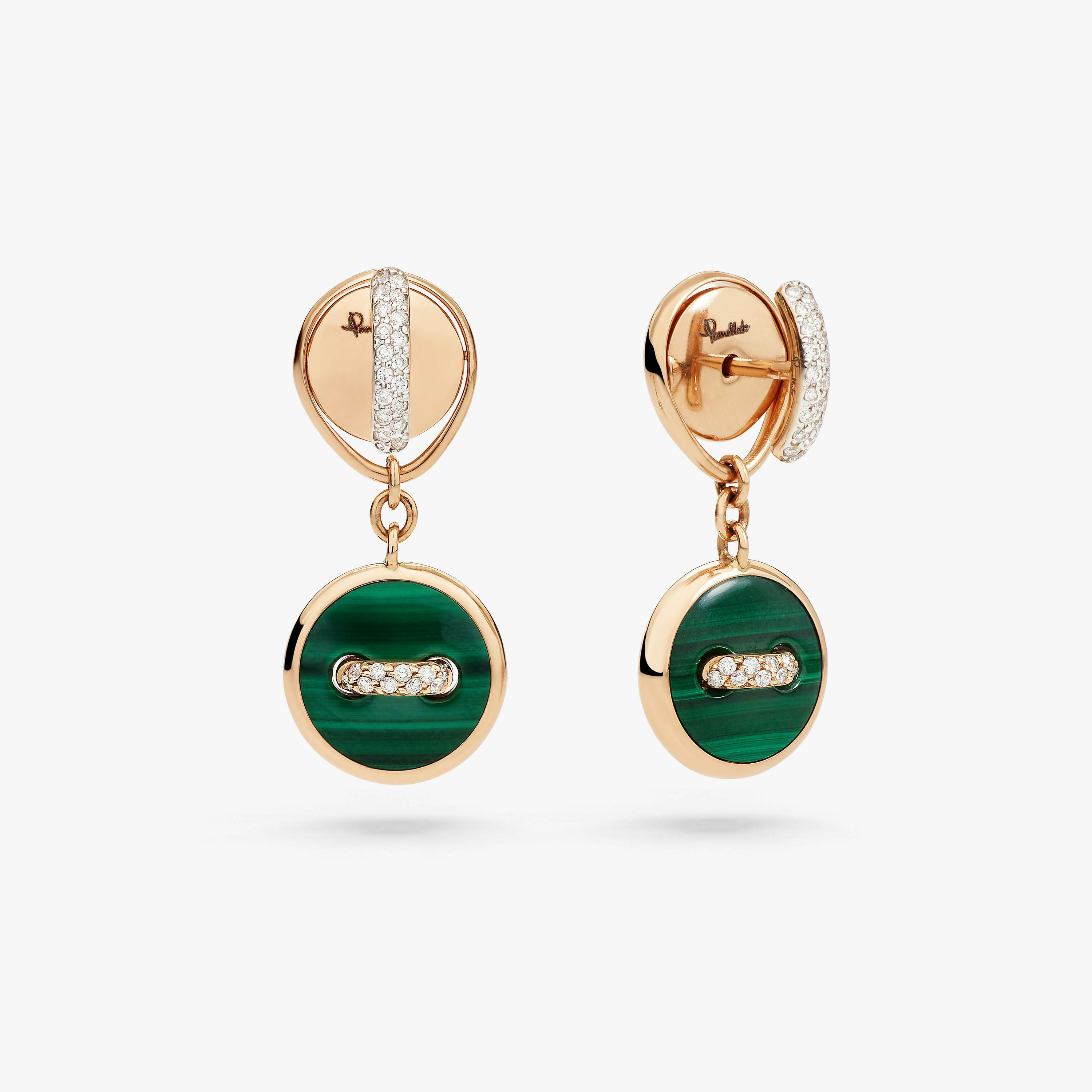 Pom Pom Dot Reversible Earrings - 3