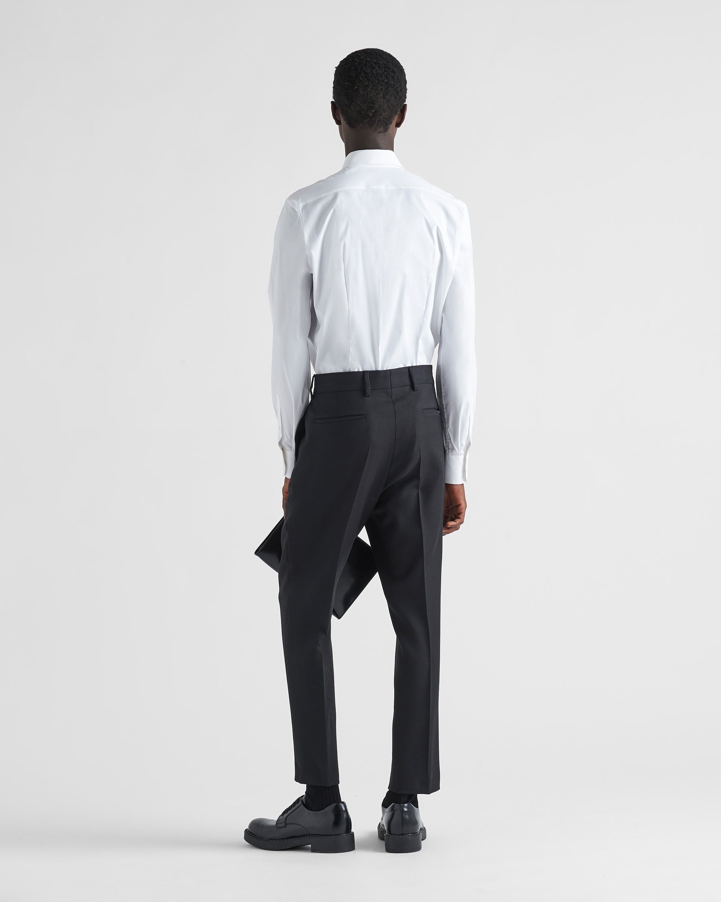 Stretch cotton shirt - 5