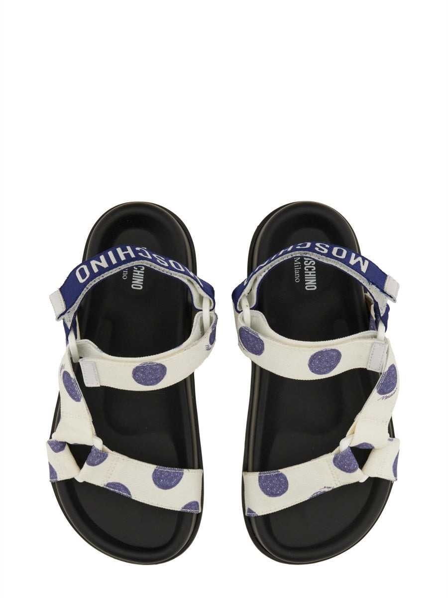 Moschino Women Sandal With Logo - 3