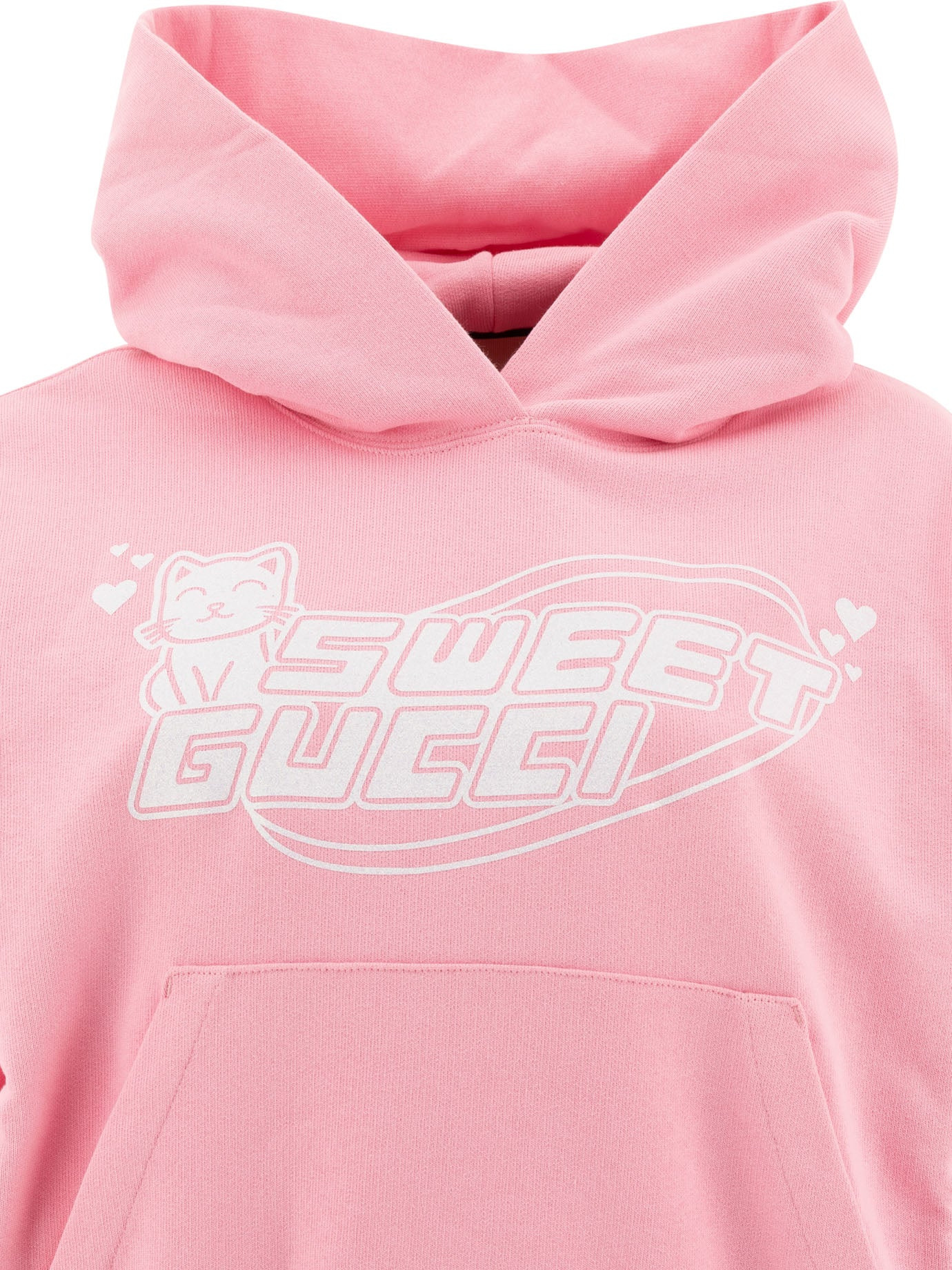 Gucci Felpa Con Cappuccio Con Stampa "sweet Gucci" - 3