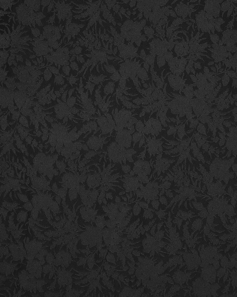 yves collar classic shirt in matte and shiny silk 3