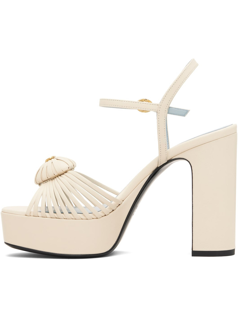 Valentino Off-White VLogo Signature Platform Sandals outlook