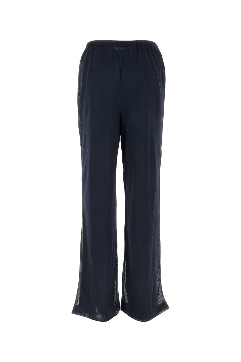 FERRAGAMO Navy blue polyester pant outlook