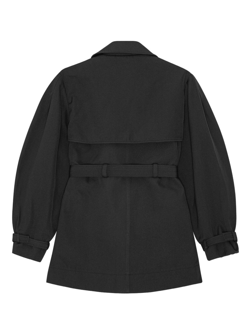 balloon-sleeve trench coat - 6