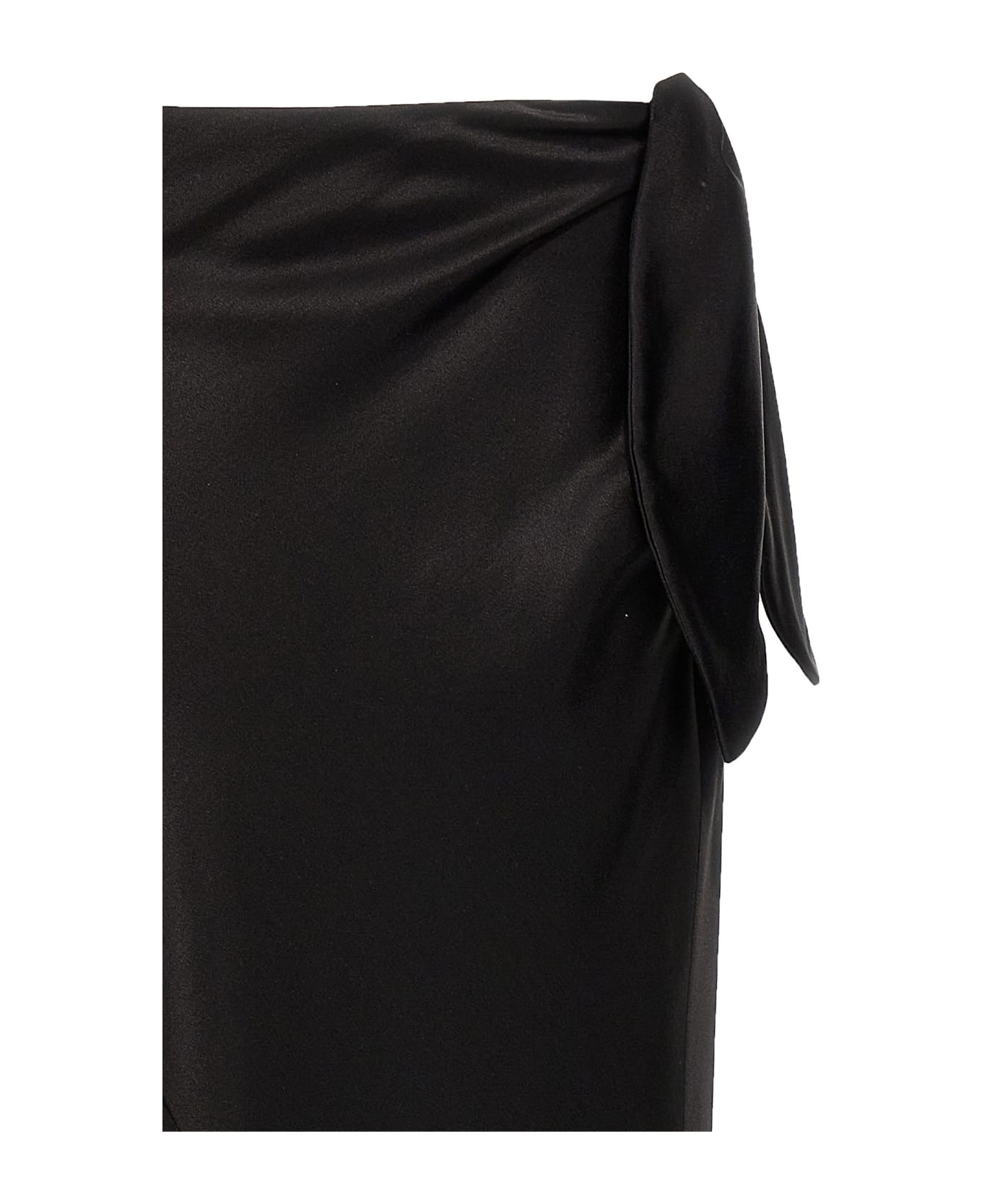 SAINT LAURENT Knot Long Skirt | italist | REVERSIBLE