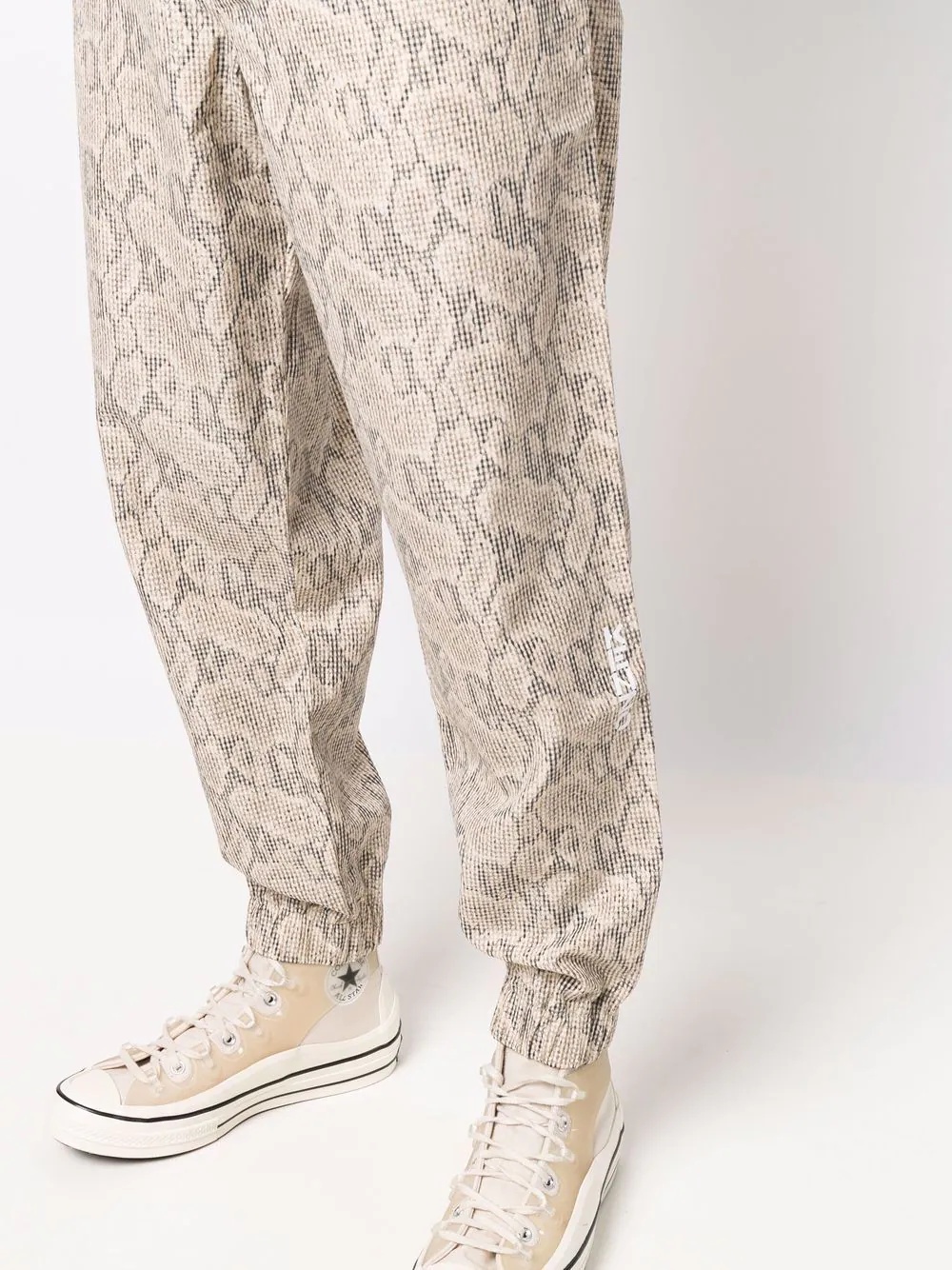 animal-print trousers - 5