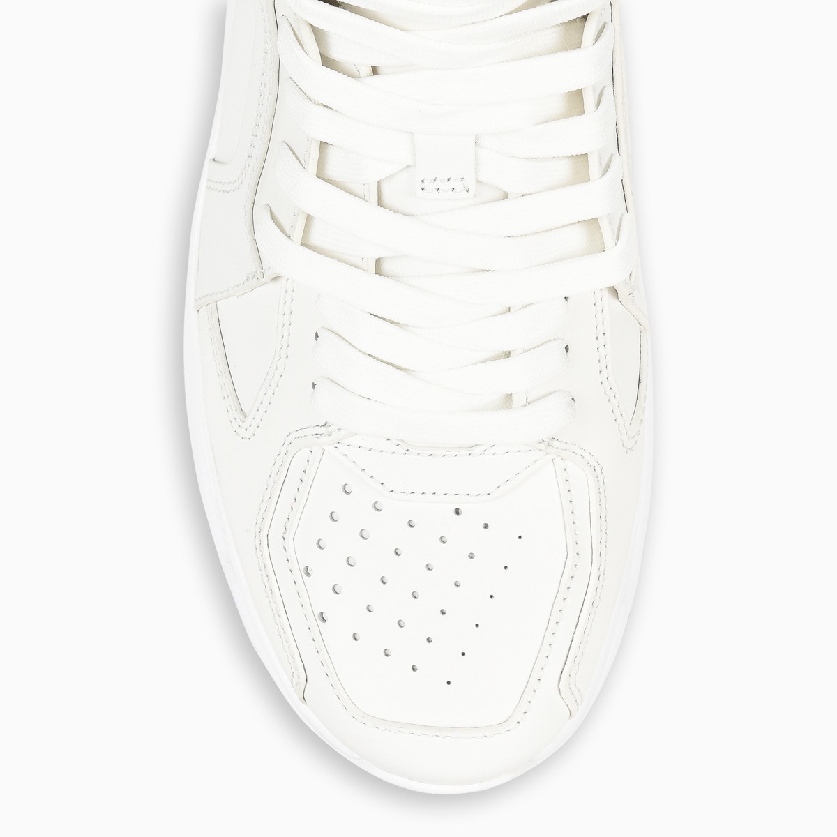 White B-ball sneakers - 2