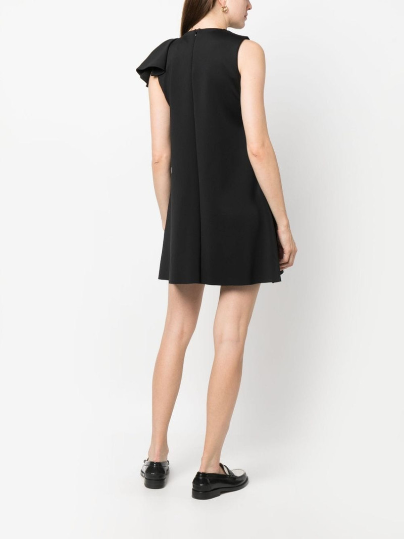 Bow Volant mini dress 4