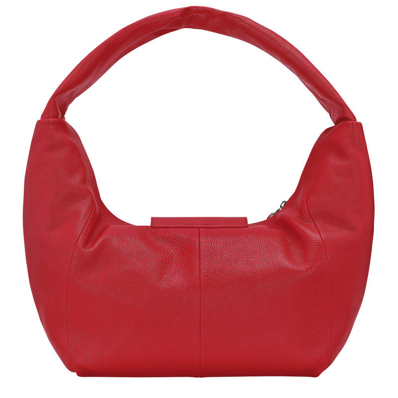 Le Pliage Xtra L Hobo bag Red - Leather 4