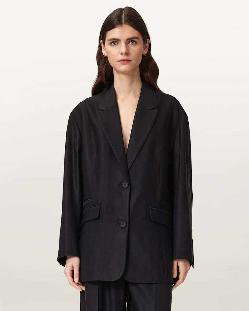 CHARLEY OVERSIZED SINGLE BREASTED BLAZER 4