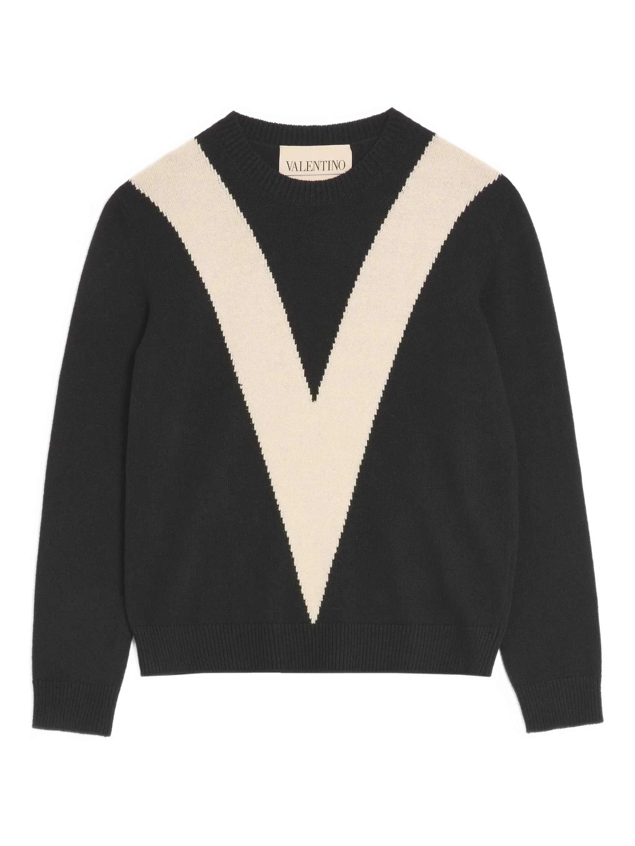 crew-neck wool sweater - 1