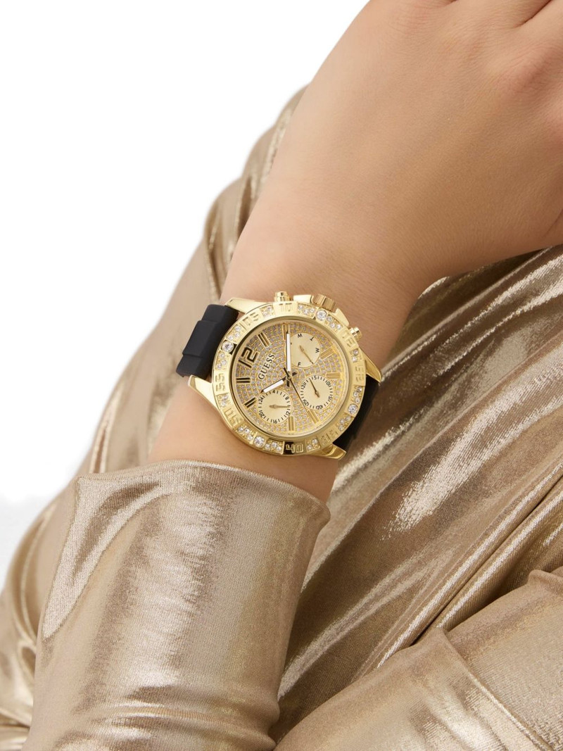 crystal-embellished chronograph 40mm 5