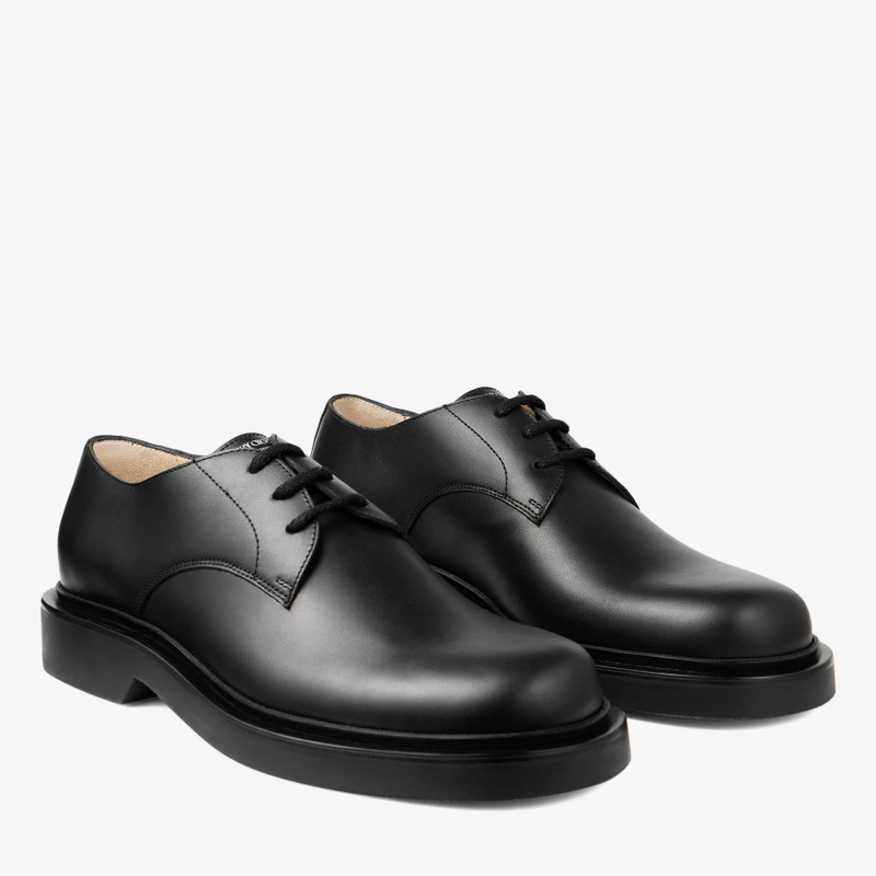 Rowan Derby Black Box Calf Leather Loafers 2