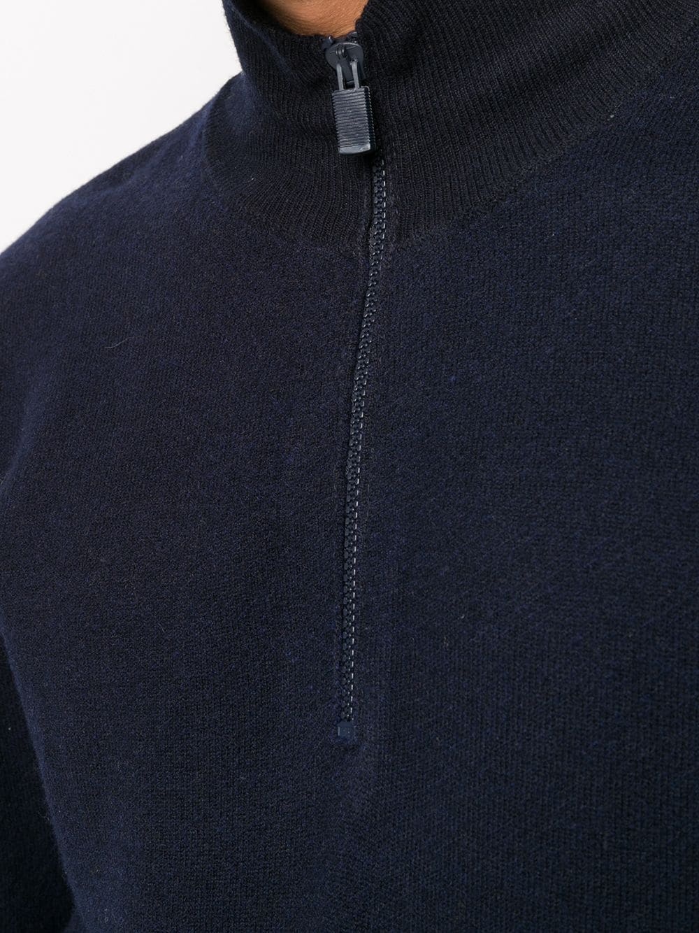 long-sleeved zipped jumper - 5