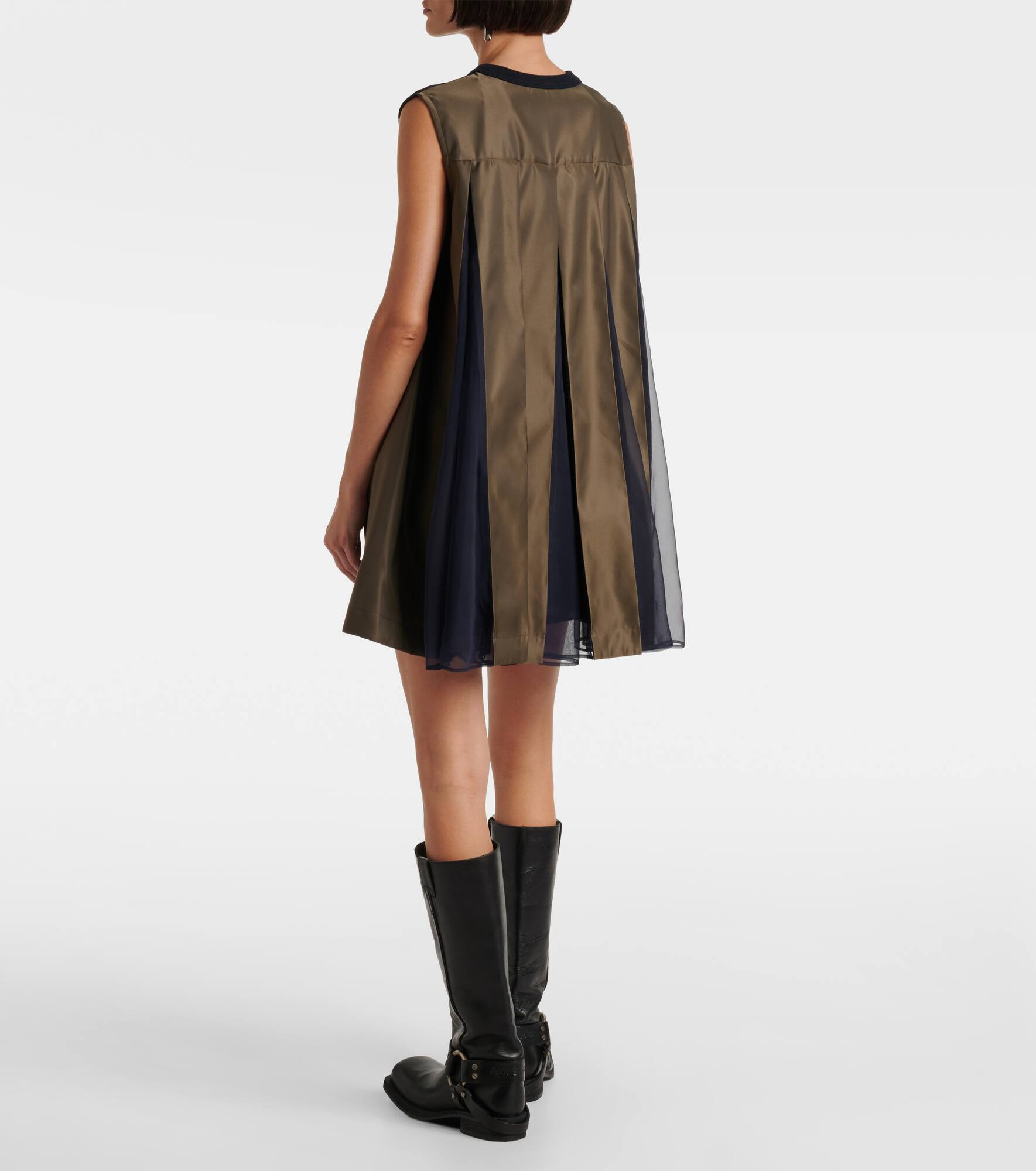 Paneled minidress - 3