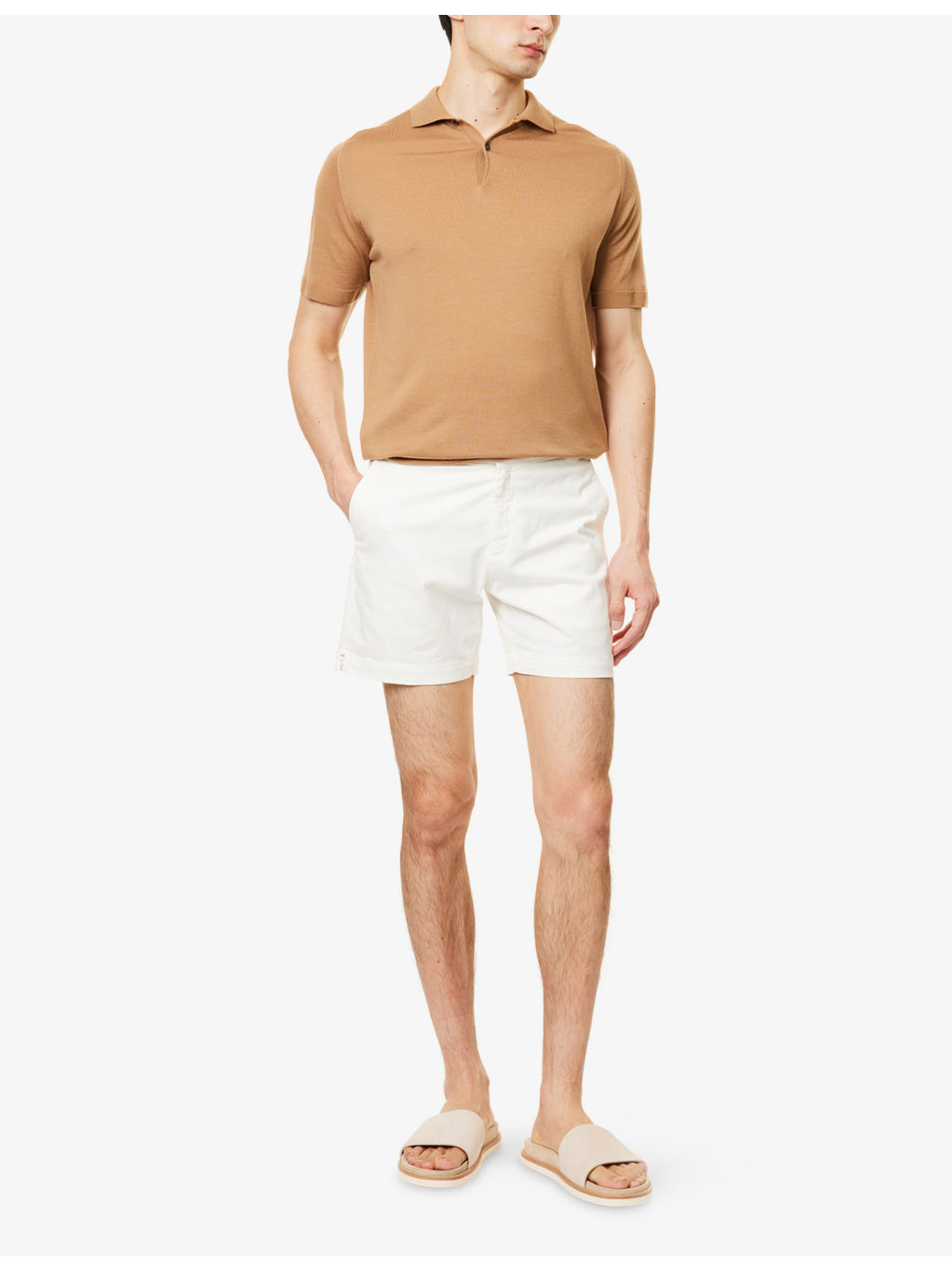 Bulldog Regular-Fit Stretch-Cotton Shorts - 2