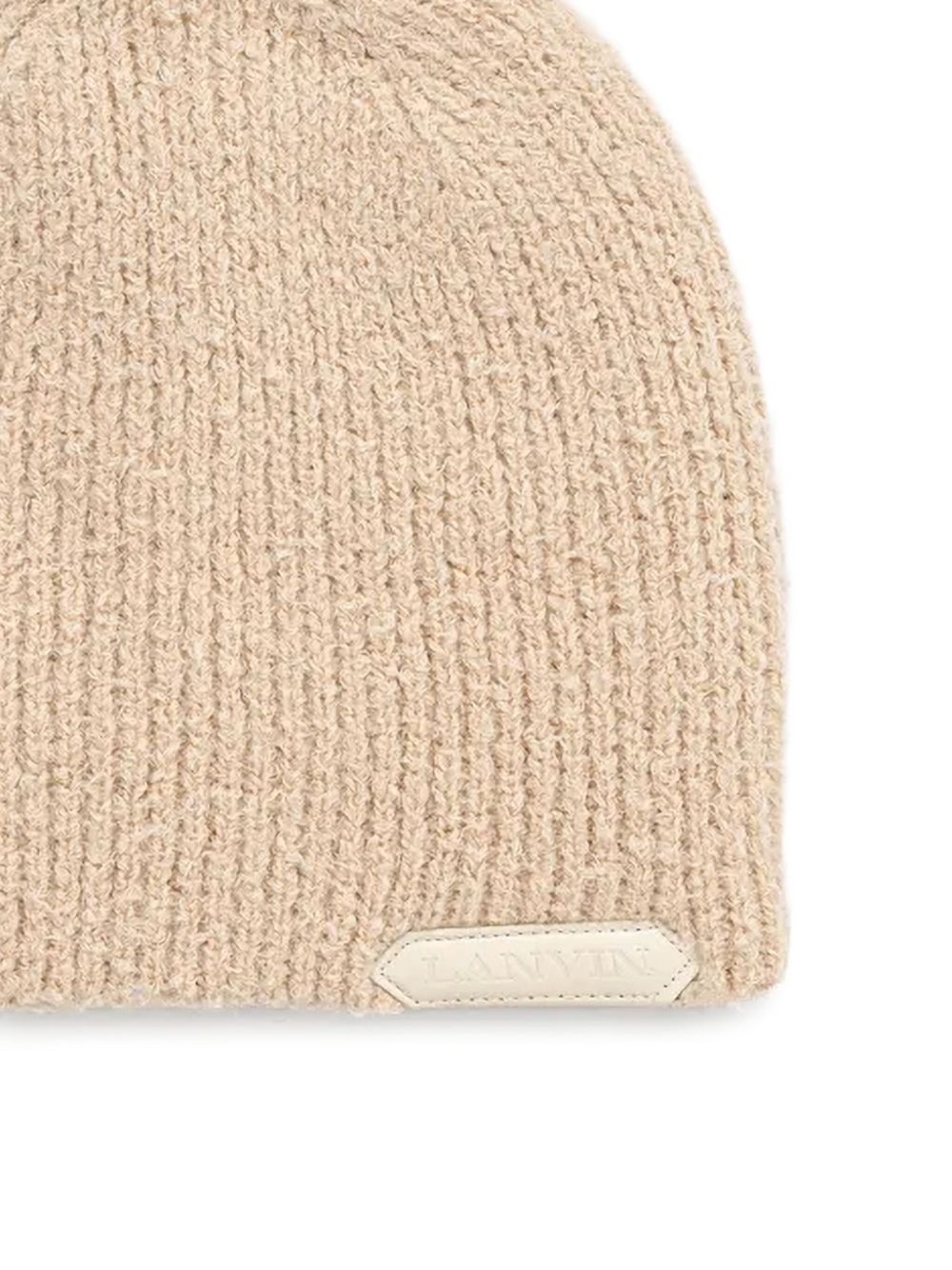 logo-appliqué beanie - 2