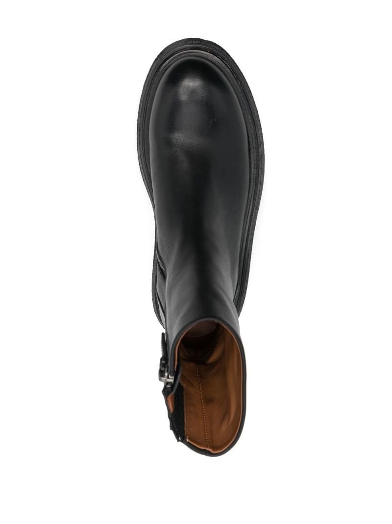 chunky sole 60mm ankle boots - 4