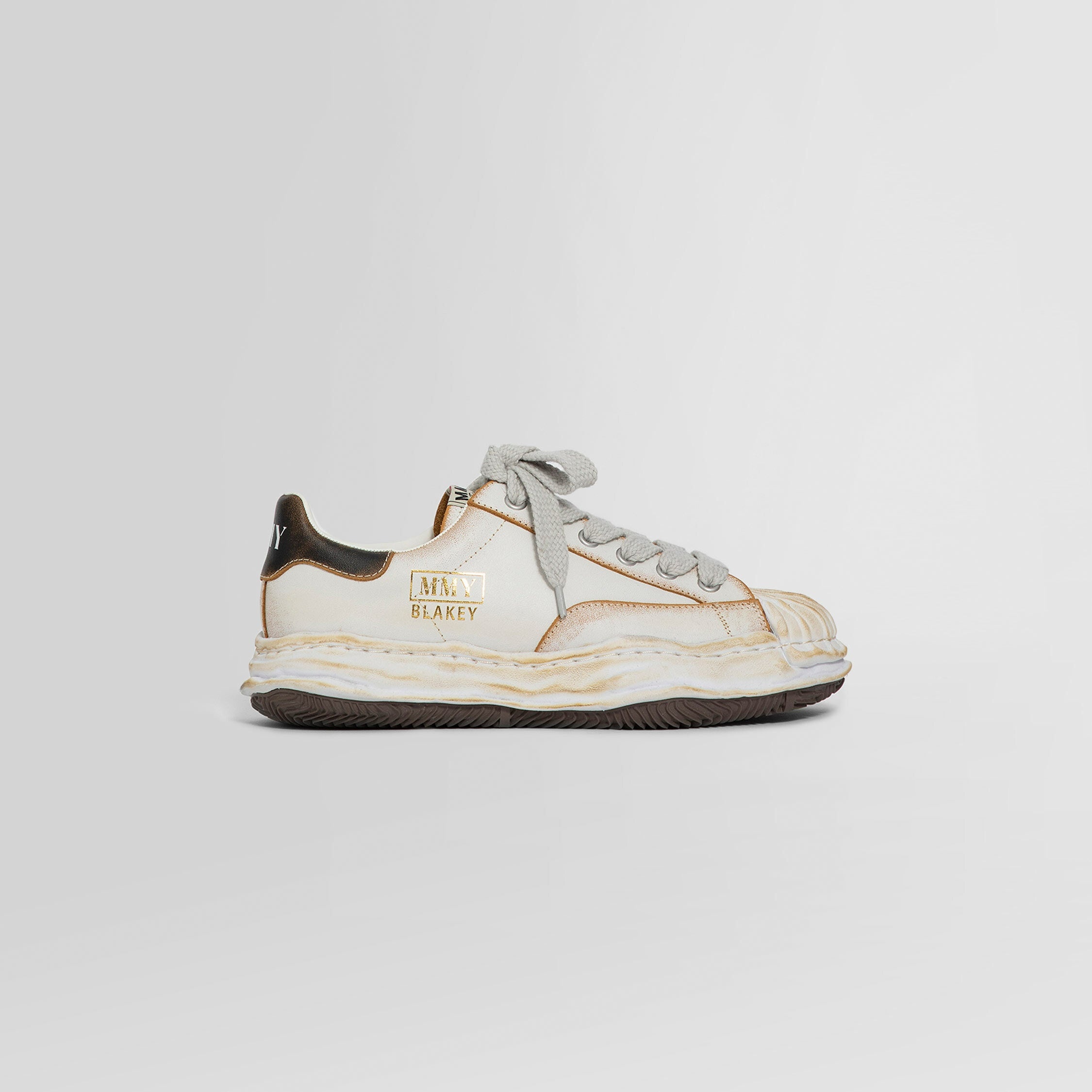 MAISON MIHARA YASUHIRO UNISEX WHITE SNEAKERS - 7