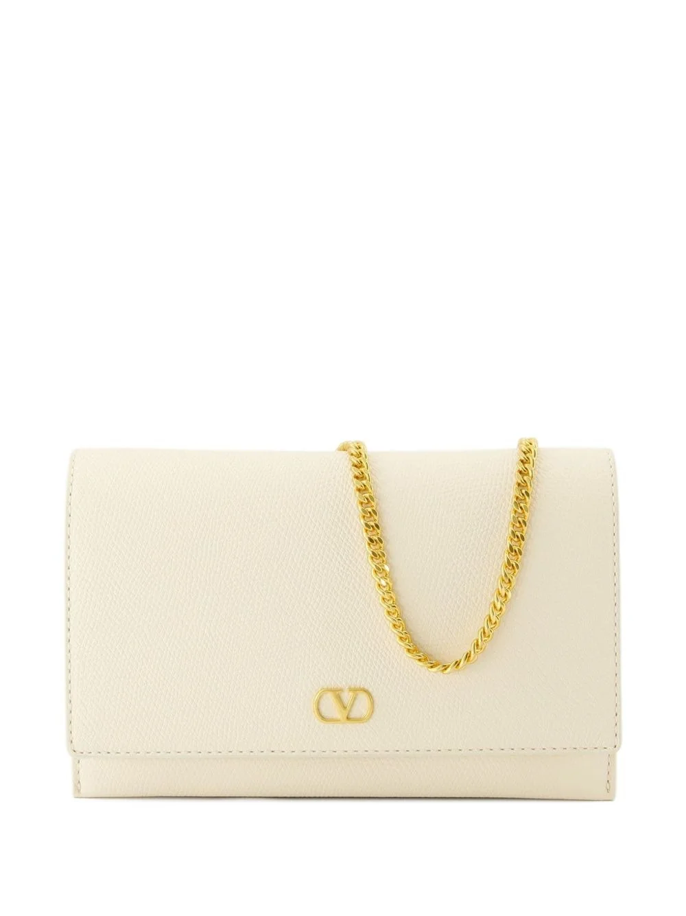 VLogo chain shoulder bag - 1