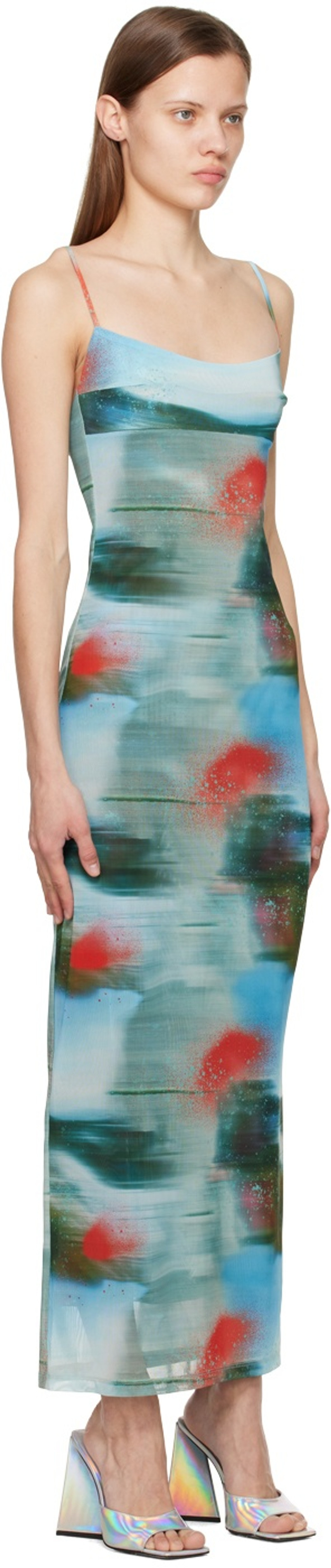miaou Multicolor Thais Midi Dress outlook