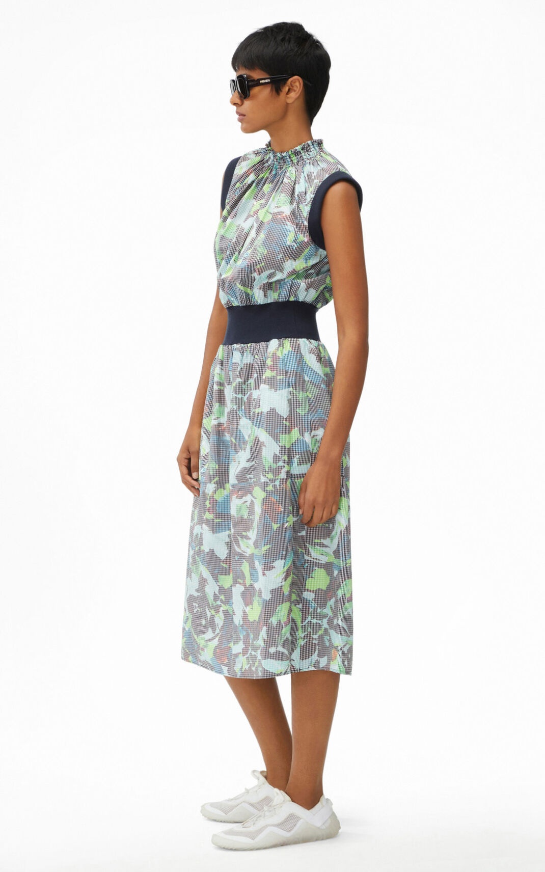 'KENZO Archive Floral' fitted dress - 3