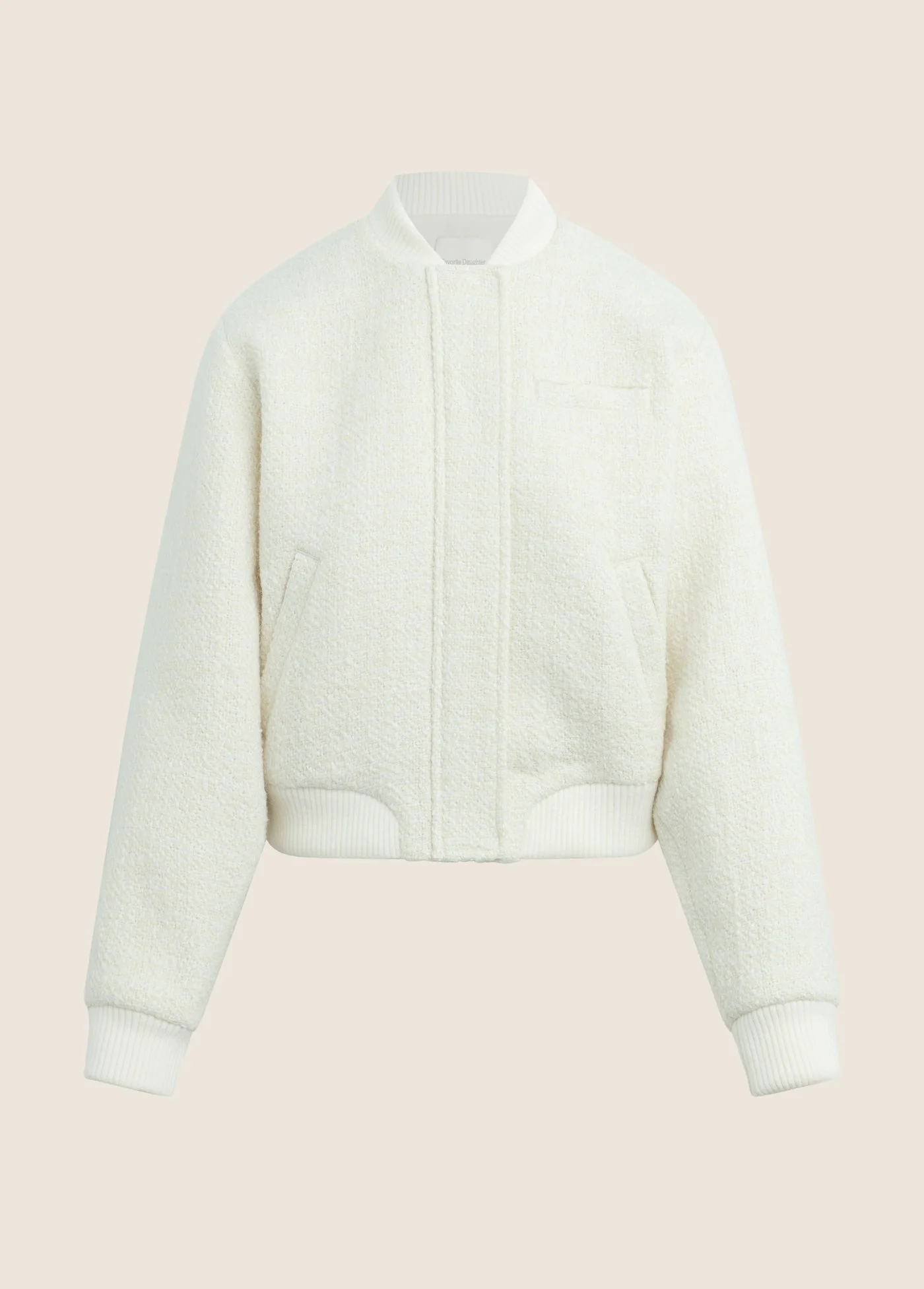THE BOUCLE STUDIO BOMBER - 1