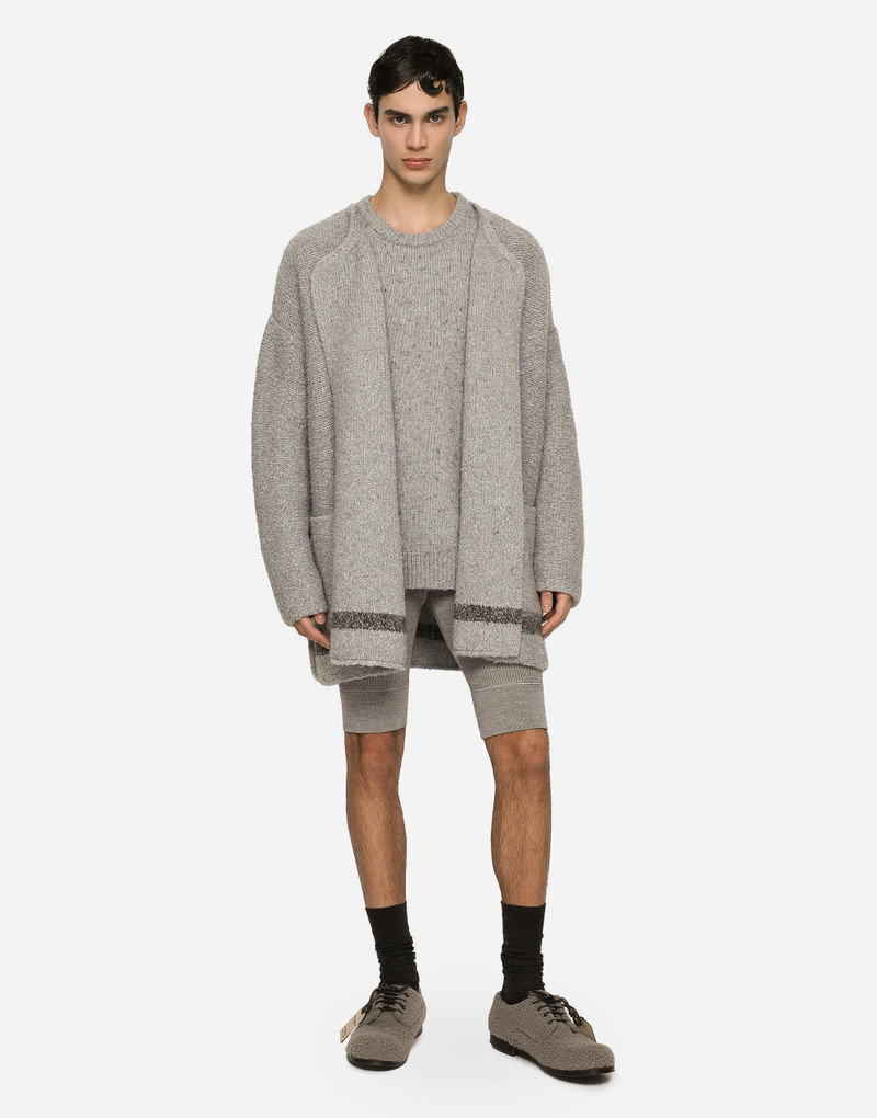 Dolce & Gabbana Fine-rib wool cycling shorts outlook