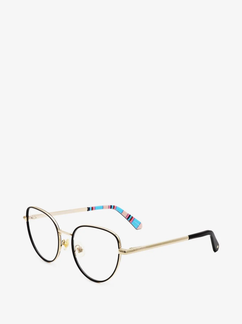 geometric-frame glasses - 1