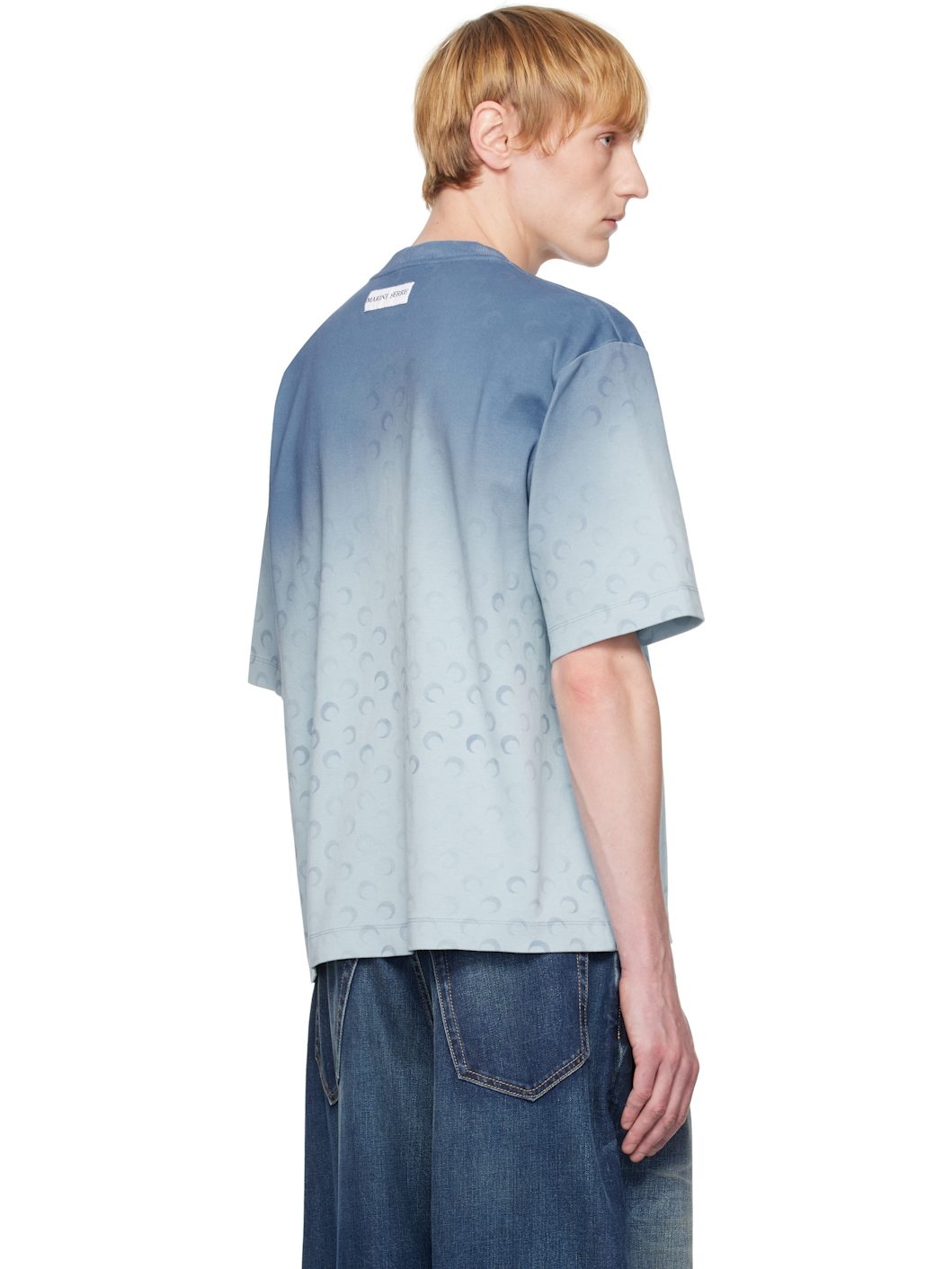 Blue Moon Faded Jersey Loose Fit T-shirt - 3