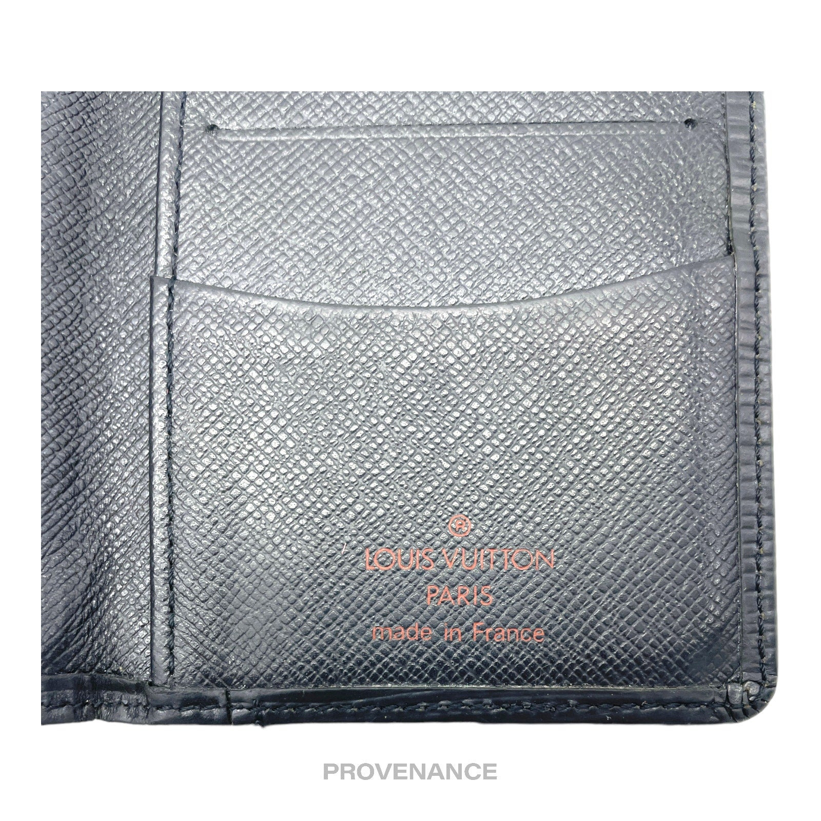 Louis Vuitton Pocket Organizer Wallet - Black Epi Leather - 8