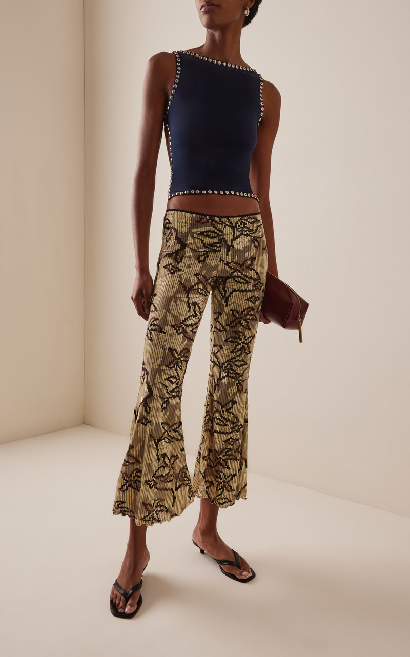 SIEDRÉS Zelna Studded Tank Top navy outlook