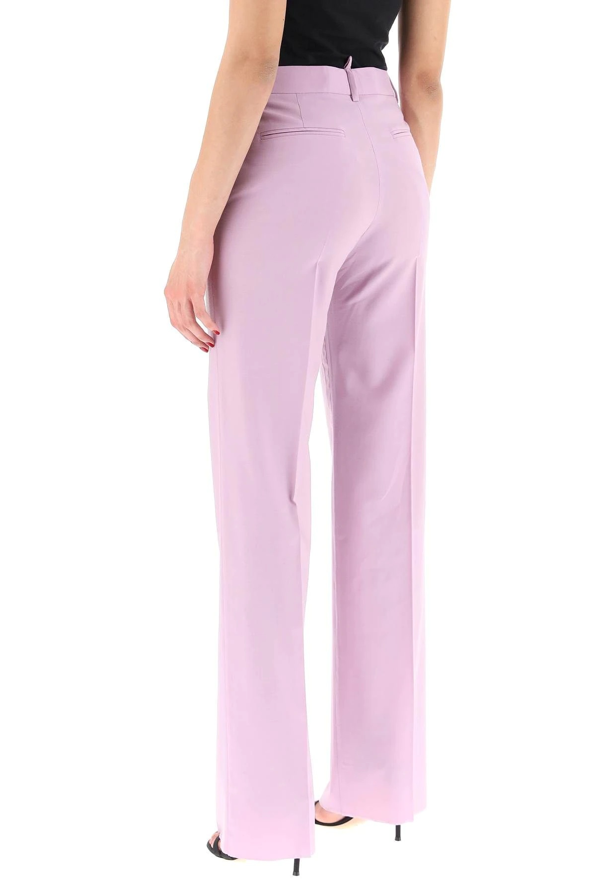 LIGHT WOOL TROUSERS - 4